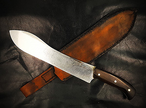 JN Coltello da Cucina-Chef fatto a mano CCW6b